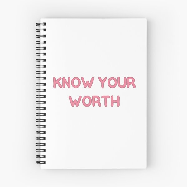 Item preview, Know Your Worth designed and sold by Libby :).