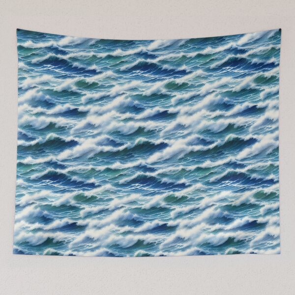 Item preview, Majestic Waves - Oceanic Bliss designed and sold by Girly-Universe.