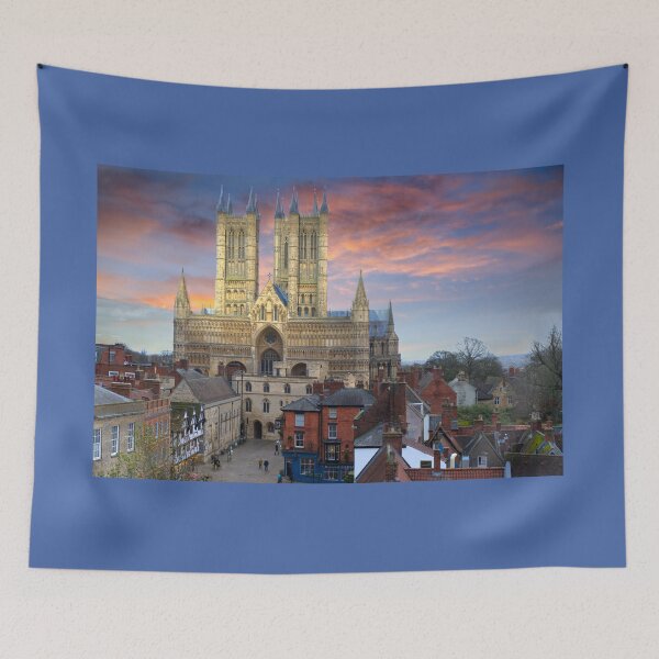 Item preview, Lincoln Cathedral Sunset designed and sold by Alisonchambers2.