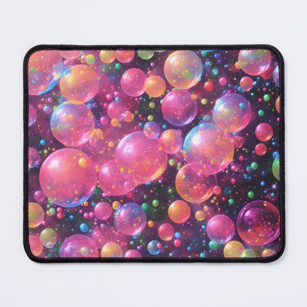 Item preview, Vibrant Visions - Colorful Soap Bubbles Art designed and sold by pinimgart.