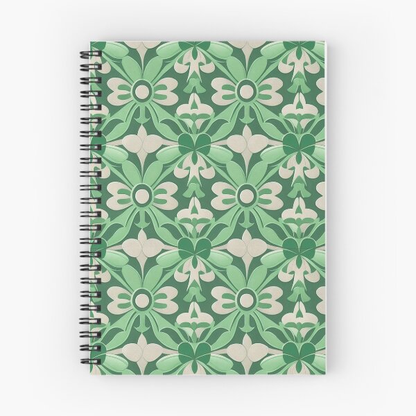 Item preview, Art deco floral pattern designed and sold by Nia Marinova.