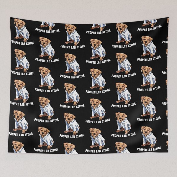 Item preview, Proper Lab Attire Golden Retriever Goldie Labrador designed and sold by Pubi.