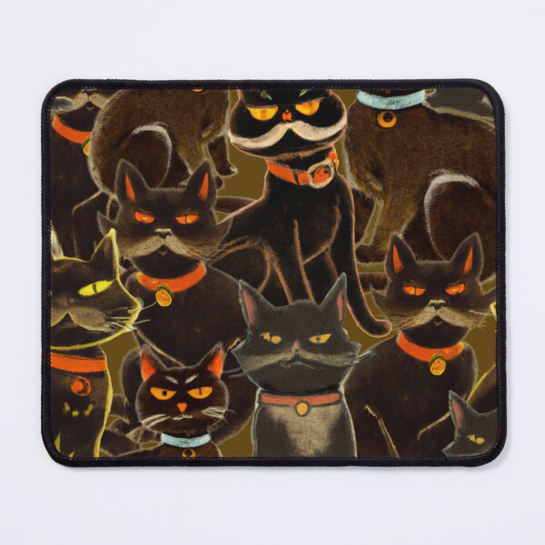 Item preview, cats seamless pattern designed and sold by SHOPingYOU.