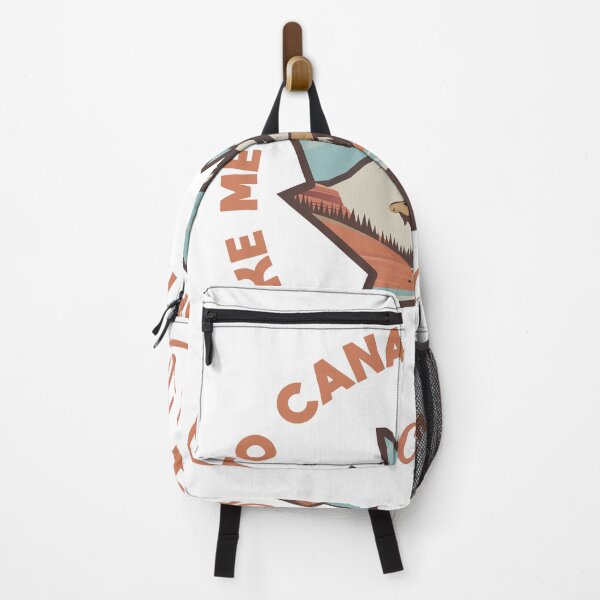 Item preview, Canada travel poster sticker nature woods landscape designed and sold by Arctic frame studio.