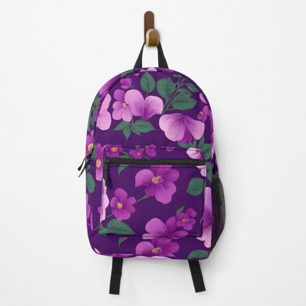 Item preview, Purple and Pink Flowers Floral Patterns designed and sold by Wonder Of Light.