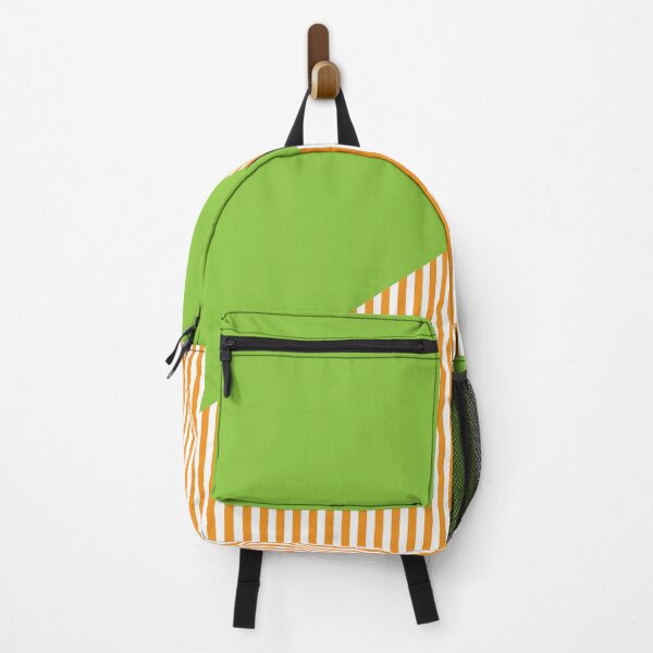 Item preview, Triangle and Stripes | Mixed Patterns | Orange and Apple Green designed and sold by rsty11.