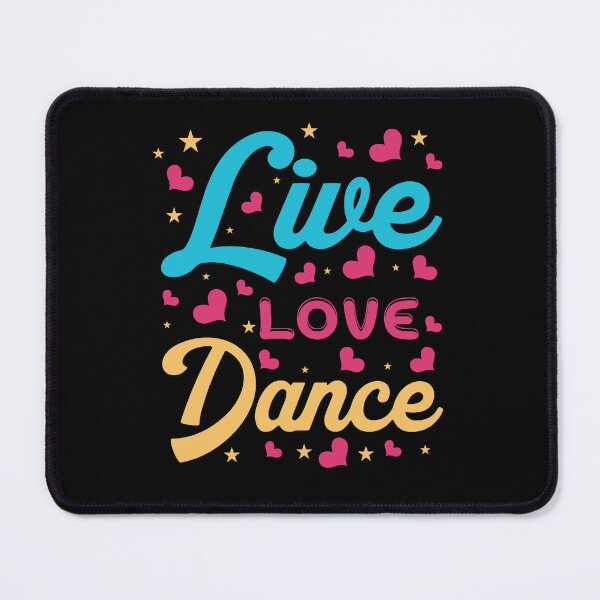 Item preview, Live, love, dance designed and sold by Tishirta Store.