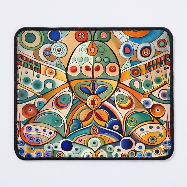 Item preview, A painting of abstract shapes and colors designed and sold by Hillol Bora.