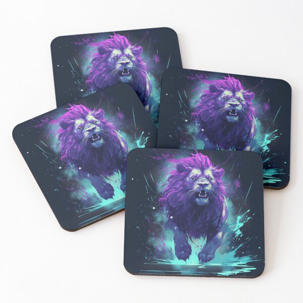Item preview, King Lion Art designed and sold by letsgetinspired.