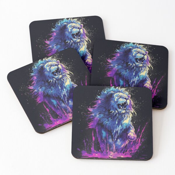 Item preview, King Lion Art designed and sold by letsgetinspired.
