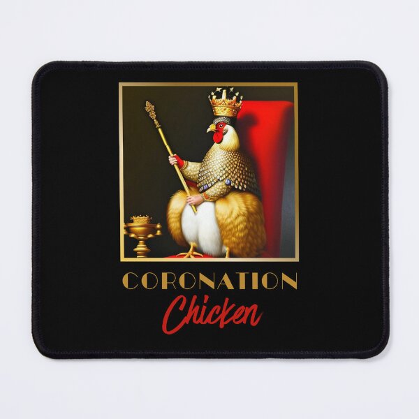 Item preview, Coronation Chicken Funny Royal Coronation design designed and sold by RoyalRepublics.
