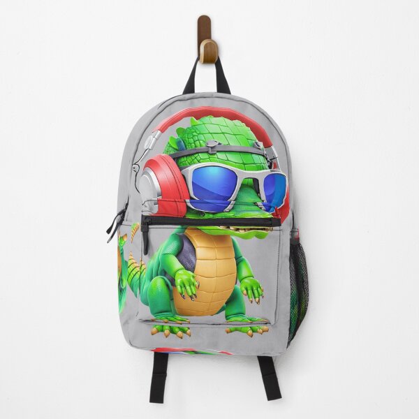 Item preview, Cute Alligator In Sunglasses And Headphones designed and sold by artist-mac.