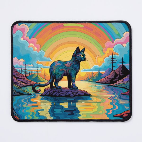 Item preview, Colorful Cat designed and sold by Hibiskusmond.