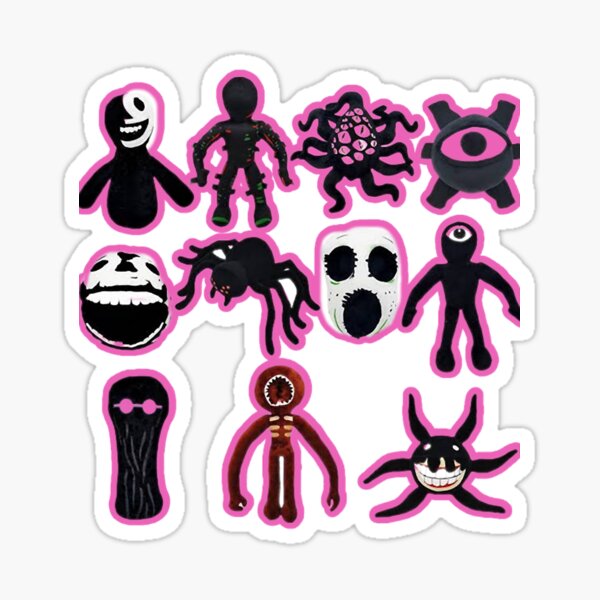 Christmas gift. Roblox, Doors, Videogame, Monsters  Sticker for Sale by  pietropah