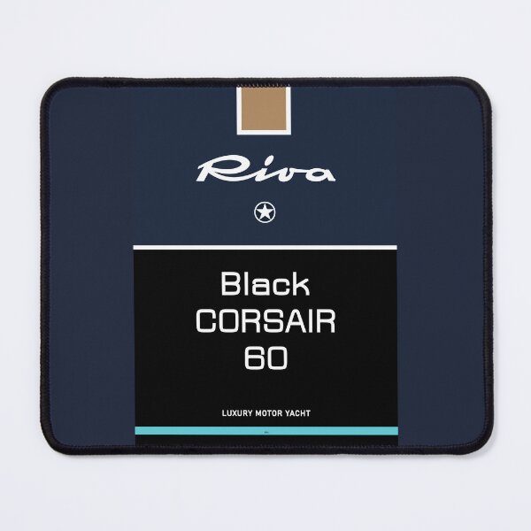 Item preview, Riva Black Corsair 60 Speedboat Aquarama Monaco Rapallo designed and sold by PB Mary.