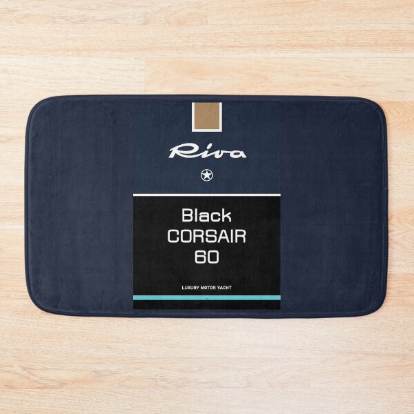 Item preview, Riva Black Corsair 60 Speedboat Aquarama Monaco Rapallo designed and sold by PB Mary.