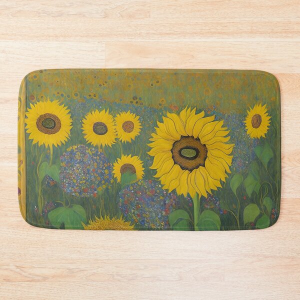 Item preview,  Sunflowers Inspired by  Gustav Klimt Painting-Klimt flower designed and sold by Tamas Das.
