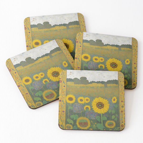 Item preview,  Sunflowers Inspired by  Gustav Klimt Painting-Klimt flower designed and sold by Tamas Das.