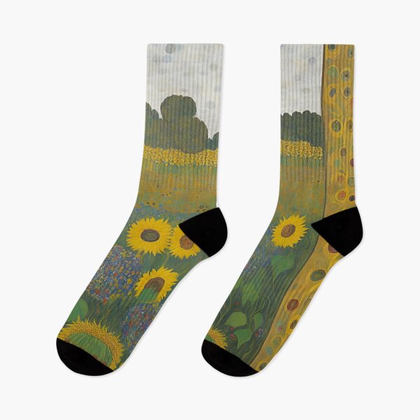 Item preview,  Sunflowers Inspired by  Gustav Klimt Painting-Klimt flower designed and sold by Tamas Das.
