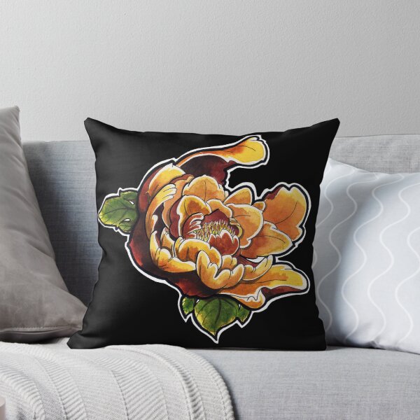 Item preview, Neotraditional Peony Tattoo. Tattoo Tshirt. Flower Tattoo. Tattoo Life.<3 designed and sold by beewitchcottage.
