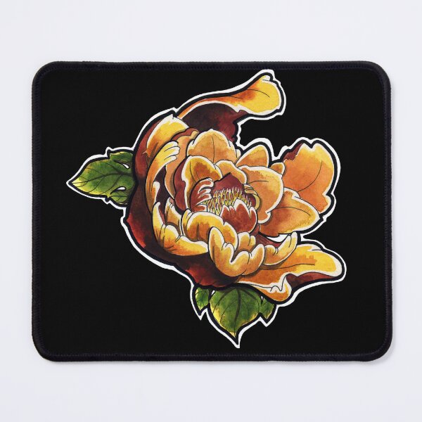 Item preview, Neotraditional Peony Tattoo. Tattoo Tshirt. Flower Tattoo. Tattoo Life.<3 designed and sold by beewitchcottage.