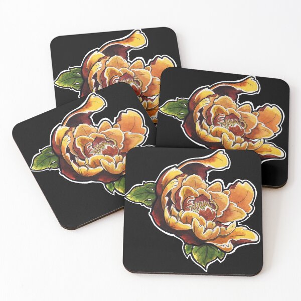 Item preview, Neotraditional Peony Tattoo. Tattoo Tshirt. Flower Tattoo. Tattoo Life.<3 designed and sold by beewitchcottage.