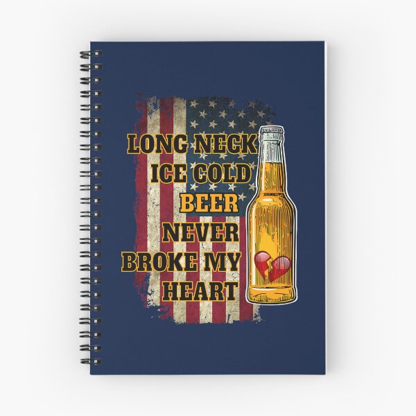 Item preview, Long Neck Iced Cold Beer Never Broke My Heart Fitted designed and sold by alphamaster35.