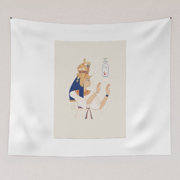 Item preview, Portrait of Queen Tiye, wife of Amenhotep III poster  designed and sold by KARTICK DUTTA.