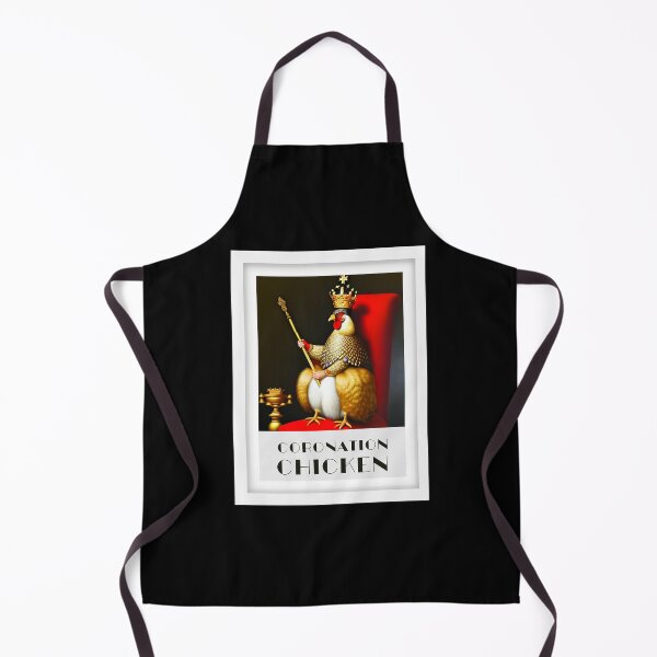 Item preview, Funny Coronation Featuring Coronation Chicken! King Charles III and Queen Camilla Consort designed and sold by RoyalRepublics.