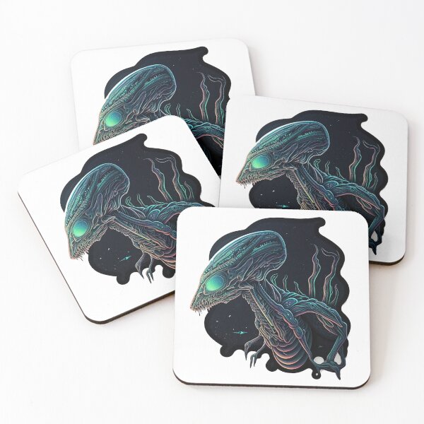 Item preview, Mysterious alien creatures designed and sold by Stickermagician.
