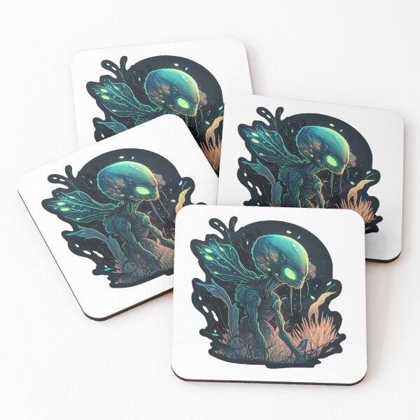 Item preview, Mysterious alien creatures designed and sold by Stickermagician.