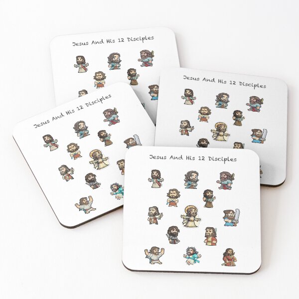 Item preview, Cute Jesus And His 12 Disciples designed and sold by Billy Wong.