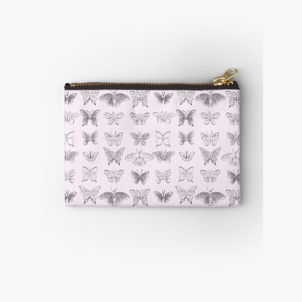 Item preview,  Seamless pattern, abstract silhouettes of butterflies, line, watercolor. designed and sold by UVI-CA.