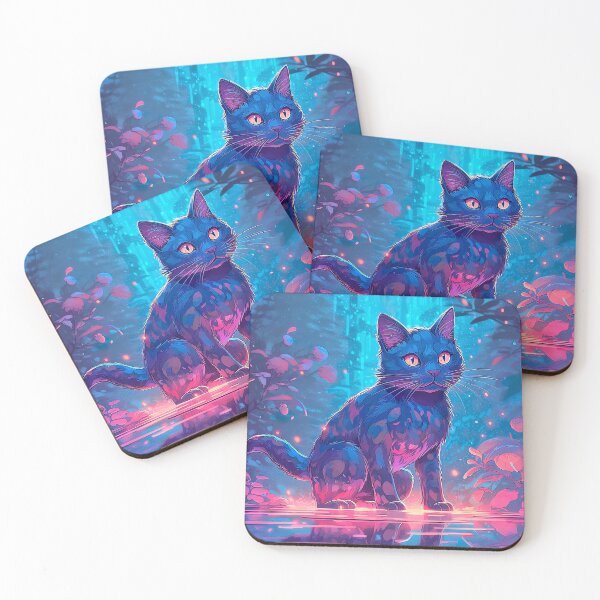 Item preview, Beautiful Blue Cat designed and sold by Hibiskusmond.