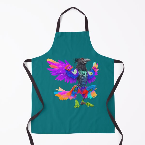 Item preview, Colorful Dancing Crow- Party Wear designed and sold by artist-mac.