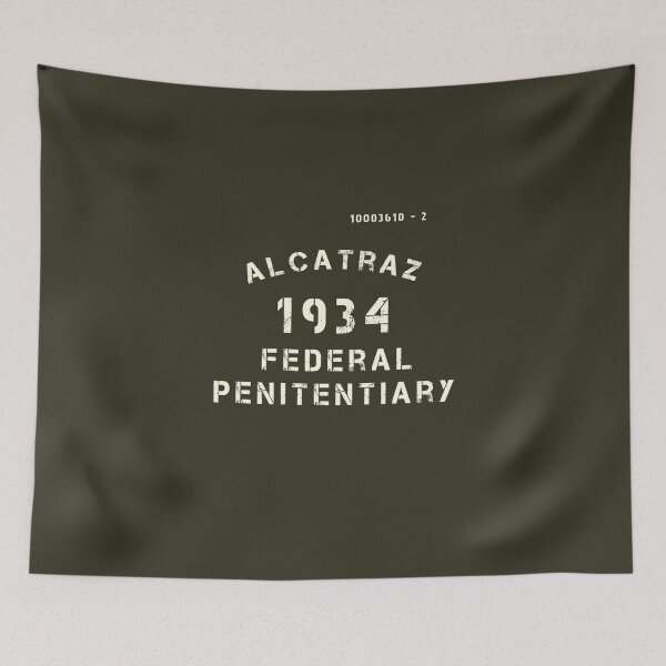 Item preview, Alcatraz Prison Penitentiary Jail Prisoner Vintage Khaki Color designed and sold by Izoberu.