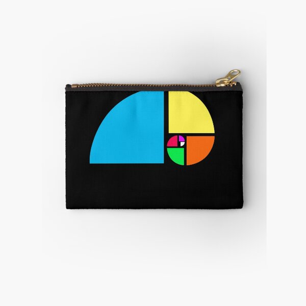 Item preview, Colourful Fibonacci Spiral The golden ration design designed and sold by SoulTrekking.