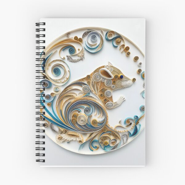 Item preview, Metal Rat - Quilled Paper Artwork - AI Generated designed and sold by Quilluminations.