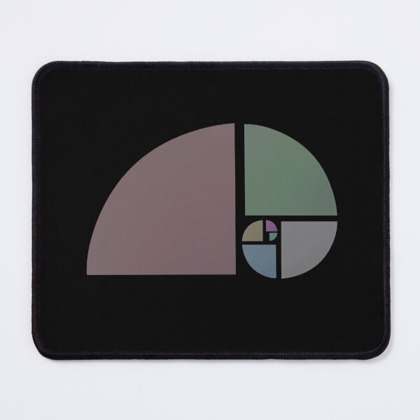 Item preview, Colourful Fibonacci faded Spiral The golden ration design designed and sold by SoulTrekking.