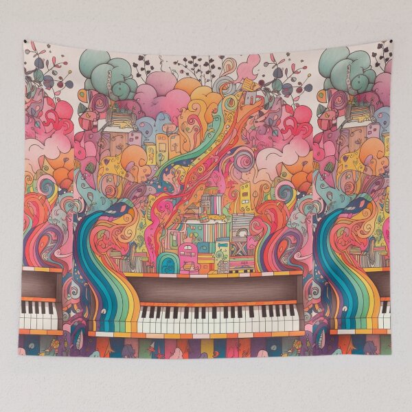 Item preview, Multicolor Piano designed and sold by Art-ColorTech.