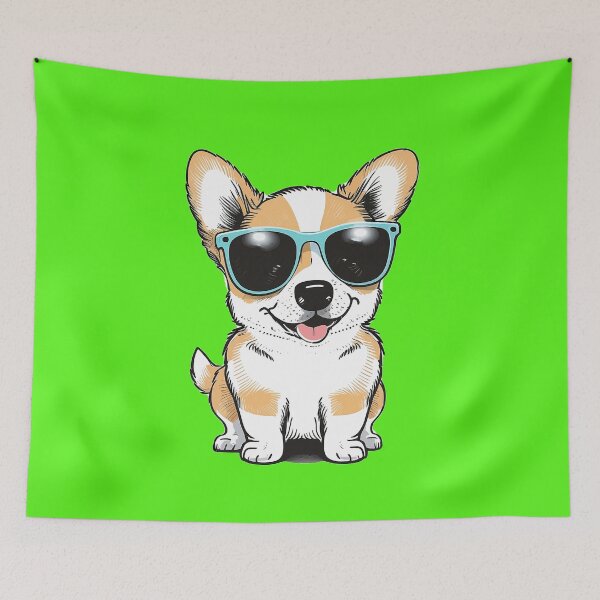 Item preview, Stylish corgi. designed and sold by Myshopthings.