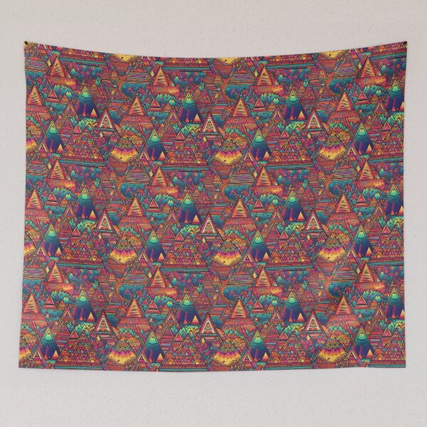 Item preview, Transcendental Triangles Pattern #3 designed and sold by NextEchelon.