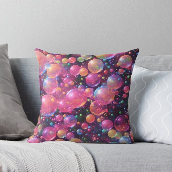 Item preview, Vibrant Visions - Colorful Soap Bubbles Art designed and sold by pinimgart.