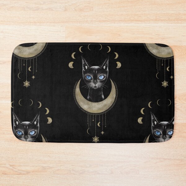 Item preview, Celestial Cat Moon Phases designed and sold by miaowlove.