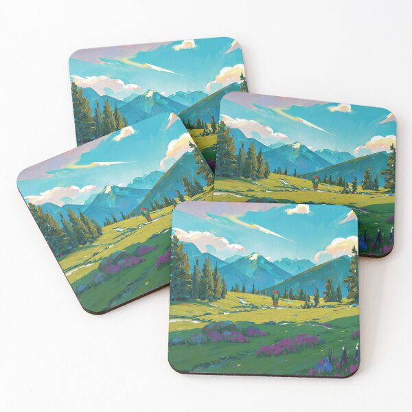 Item preview, background anime_meadow in anime-6 designed and sold by theiynkhi.