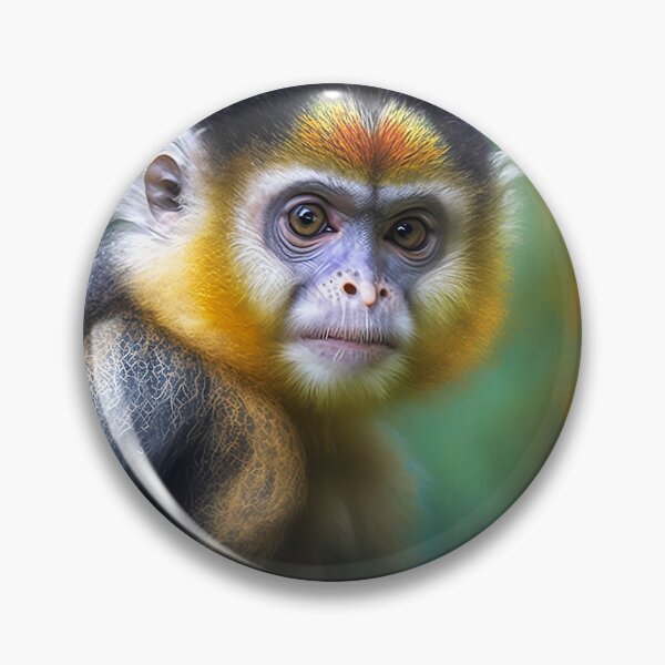Item preview, Lesser Spot-nosed Monkey designed and sold by cuprum.