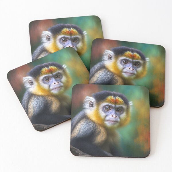 Item preview, Lesser Spot-nosed Monkey designed and sold by cuprum.