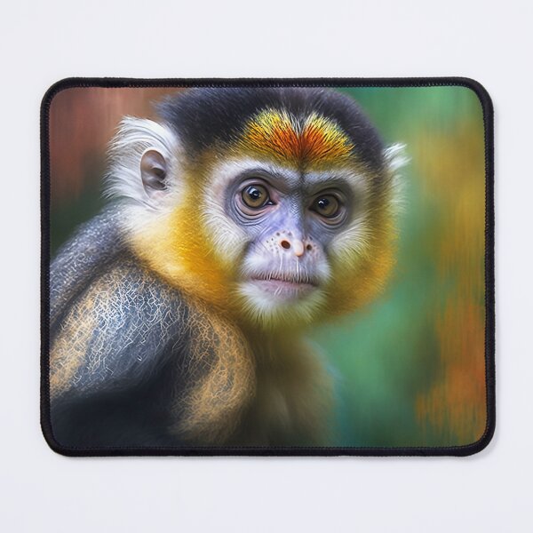 Item preview, Lesser Spot-nosed Monkey designed and sold by cuprum.