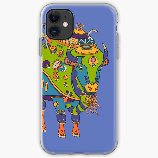 Bison, from the AlphaPod collection iPhone Soft Case