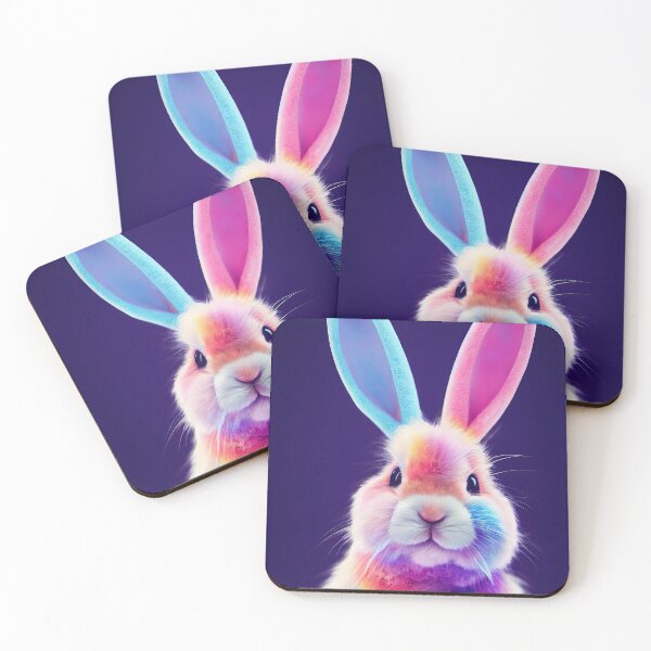 Item preview, Fleckchen, the colorful rabbit ladies designed and sold by Pixelboys.